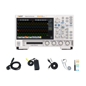 4-Channel Digital ADS924A 125-250MHz Oscilloscope 7-Inch Touchscreen 2GSa/<b>s</b> Sample Rate 100M Memory Depth 12-Bit Resolution - Product Image 1