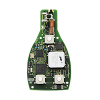 CG FBS3 Schlüsselloser Zugang Smart Fernbedienungsschlüssel 315Mhz/433Mhz Schwarz 3 Tasten 1 Jahr Garantie für Mercedes Benz W204 W212 W164 W221 W207