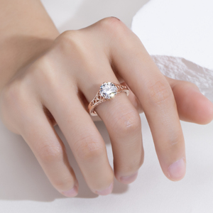 แหวนเพชรเม็ดกลมทอง 9K รุ่น MSR-2079 จาก Messi Jewelry - Product Image 5