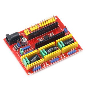 Carte de commande de moteur pas à pas A4988 CNC Shield V3 V4 pour imprimante 3D, graveur laser, machine CNC, montage sur carte PCB - Product Image 1
