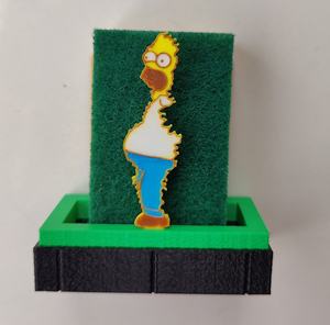 Nuevo Soporte para Esponja de Limpieza de un Solo Nivel, Creativo, con Diseño de Homer Simpson, de Resina Libre de BPA, Ecológico, de PLA - Product Image 4