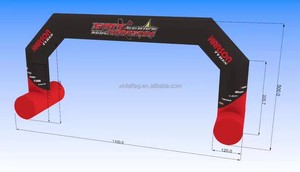 Bán buôn giá rẻ, chất lượng cao, ngoài trời, màu sắc tùy chỉnh, logo, bền, chống thấm nước, dễ lắp đặt, quảng cáo bơm hơi Oxford - Product Image 6