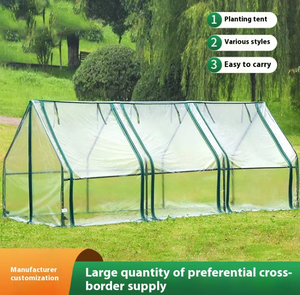 <span class=keywords><strong>Mini</strong></span>-<span class=keywords><strong>serre</strong></span> en métal de gros pour l'extérieur, imperméable et résistante aux UV, pour la culture de fleurs succulentes, légumes et plantes d'intérieur - Product Image 2