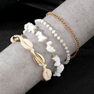Nouvel ensemble de chevillères coquillages ZYO imperméables style bohème pour femme, idéal pour la plage et l'été - Product Image 5