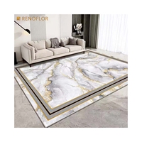 Vente en gros de grands tapis de salon en imitation cachemire imprimés de qualité supérieure tapis de chambre table basse dans le salon tapis tapis