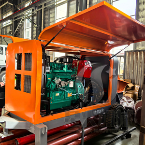 Langstrecken pumpen fähigkeit Beton anhänger pumpe Langlebige Kern komponenten Dieselbe ton pumpe - Product Image 4