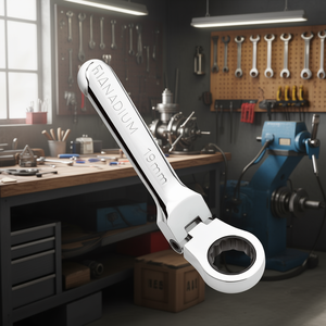 ประแจรวมเฟอร์วี หัวแร็คเก็ตแบบโค้งงอได้ ขนาด 19 มม. - Product Image 3