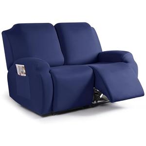 Geniş Yatarlı Çift Kişilik Kanepe Örtüsü 6 Parça Set Süt İpek Elastik Esnek Kanepe Örtüsü Anti-Statik ve Kaymaz - Product Image 3