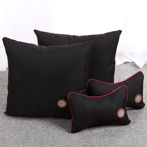 Vente en gros de quatre pièces d'affaires PP coton lin protection du cou de voiture ensemble de coussins d'oreiller - Product Image 2