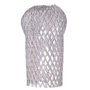 Filet de protection perforé en maille expansée en aluminium résistant à la corrosion pour gouttières, avec traitement de pliage anti-accrochage - Product Image 1