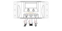 Vente directe usine – Contrôleur de charge solaire intelligent 12V 24V à tension automatique PWM PCB Mini 40 Amp Max40-EU 600W 25V/50V