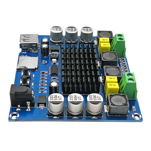 XH-M565 <span class=keywords><strong>carte</strong></span> amplificateur de puissance numérique haute puissance intègre USB et <span class=keywords><strong>carte</strong></span> TF pour décoder et lire 12-24v double canal 50W - Product Image 2