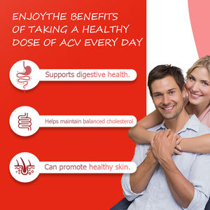 Vinagre de Sidra de Manzana Vegano de Marca Propia, Equilibra el Colesterol y Apoya la Salud Digestiva, Suplemento Dietético - Product Image 3