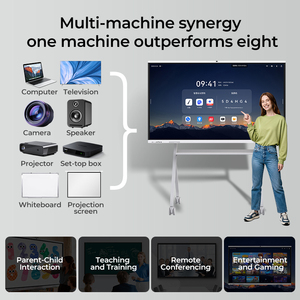 55 65 75 86 98 110 Inch Interactive Panel Interact Flat Panel Interactive Whiteboard Smart Board Teaching Interactive Board - Product Image 2
