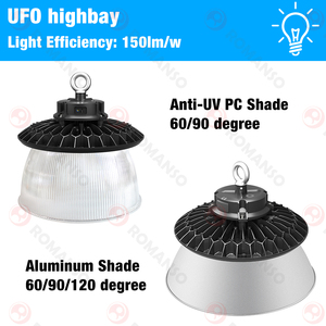 Lámpara LED de Alta Bahía HB de 150W, Fundición de Aluminio, 150LM/W, 50-60Hz, IP65 - Product Image 4