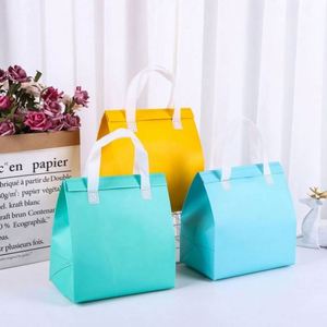 Bolsa Térmica Personalizada para Bebidas, Bolsa de Transporte Aislada para Alimentos, Bolsa Refrigerante de Tela No Tejida para Entrega de Comida - Product Image 2