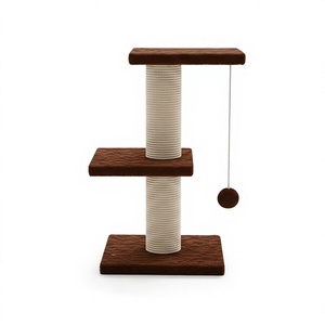 High-quality Amistar <b>scratching</b> post Play Tower for <b>cats</b> and kittens of all breeds and sizes. - Product Image 1