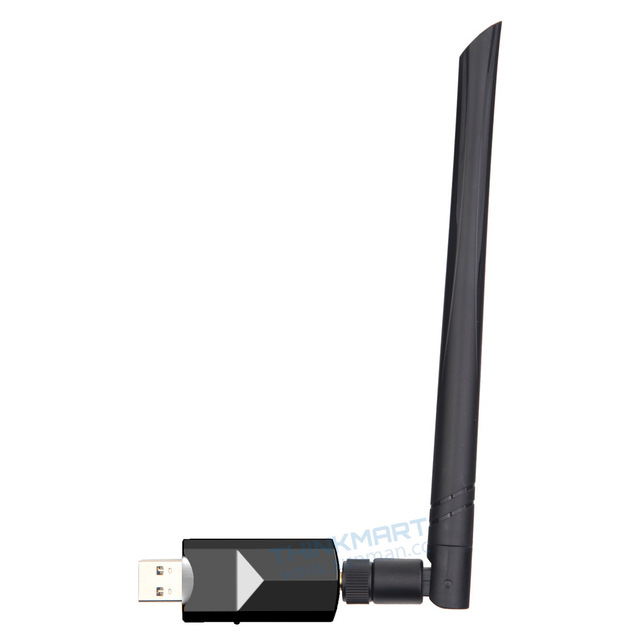 High Quality New USB2.0 Wireless 2.4G 5.8G Network Card 600Mbps Wifi Connector Adapter USB Wifi Adapter Wireless Receiver for PC