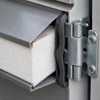 Conteneur habitable pliable vertical de 20 pieds, préfabriqué, modulaire, portable, pour bureau de chantier, poste de garde, urgence