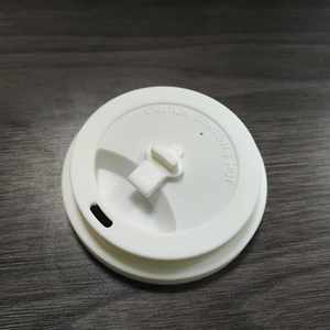 Gobelet de voyage en fibres végétales biodégradables 350 ml avec couvercle en silicone et impression UV personnalisée, mug à café promotionnel en plastique - Product Image 4