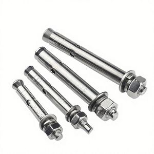 Boulons d'expansion à tête fraisée hexagonale en acier inoxydable 18-8 (M8, M12, M18) ASTM B8, B8M, B8T, A453 GR660, A286 - Product Image 3