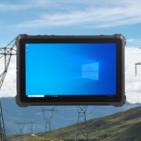 Tablette Windows Biométrique Certifiée FBI à Longue Autonomie de Batterie, 10,1 Pouces, Windows 10, 8 Go de RAM, 128 Go, Lecteur de Code-Barres 2D, 4G LTE, pour Musées