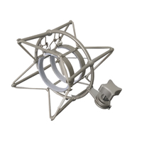 Nouveau design, vente chaude, support antichoc pour microphone U47 en métal de 6-7 cm de diamètre, support de microphone