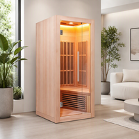 Produsen Ruang Sauna Inframerah Jauh Berkualitas Tinggi Mewah, Sauna Kayu Dalam Ruangan, Kabin Sauna Kering Rumah, Mendukung OEM Logo Kustom