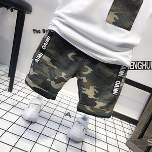 Conjuntos de Ropa para Niños, Estilo Nuevo y Popular, Camisetas de Algodón para Niños y Pantalones de Camuflaje para Hombre - Product Image 3