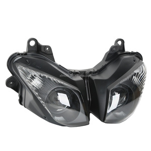 Ensemble de phares avant TCMT compatible avec <span class=keywords><strong>Kawasaki</strong></span> <span class=keywords><strong>Ninja</strong></span> ZX-6R 2009-2012 <span class=keywords><strong>2011</strong></span> 2010 <span class=keywords><strong>ZX6R</strong></span>, phare de moto XF140130 - Product Image 2