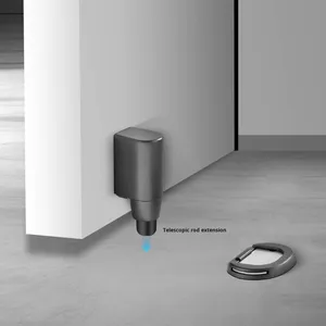Tope de puerta magnético invisible y estrecho, universal, sin perforación, para puertas, cierres y retenedores de puertas. - Product Image 3