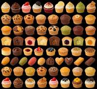 Ligne de production automatique de desserts pour cupcakes, mini-gâteaux, madeleines et muffins, application pour boulangerie commerciale