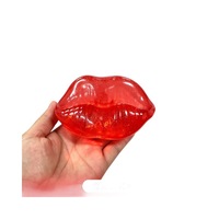 Bestseller transfrontalier Jouet anti-stress créatif en forme de lèvres rouges en vaseline à rebond lent à presser