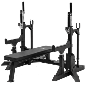 CROSSMAX Competition Combo Gym Equipment avec support réglable <span class=keywords><strong>Banc</strong></span> <span class=keywords><strong>de</strong></span> <span class=keywords><strong>musculation</strong></span> en métal <span class=keywords><strong>de</strong></span> sécurité pour l'entraînement en plaque métallique <span class=keywords><strong>de</strong></span> <span class=keywords><strong>musculation</strong></span> - Product Image 1