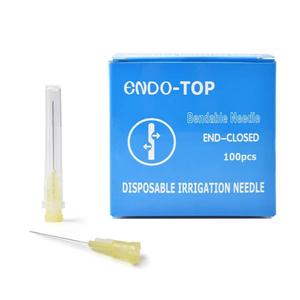 Disposable Dental Irrigation Syringe Tips - Plastic, Blue/Clear, 0.25mm Opening (Pack Of ?)