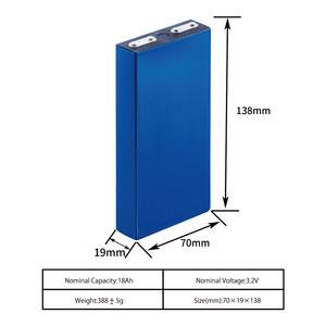 Bateria de Íon de Lítio LiFePO4 Prismática Personalizável 3.2V 5Ah 10Ah para RV <span class=keywords><strong>Solar</strong></span> com Pacote PCV - Product Image 4