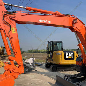 ฮิตาชิใช้แล้วรถขุดตีนตะขาบ ZX55USR 8ตันน้ำหนักปฏิบัติการ8ตันมือสองสภาพดีของญี่ปุ่น - Product Image 6