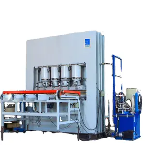 Machine de presse à mélamine neuve à prix d'usine pour la fabrication de cadres de portes en bois et la ligne de plinthes Machines de presse à chaud disponibles