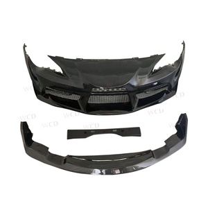 Parachoques Delantero de FRP de Alta Calidad para Toyota GT86 <span class=keywords><strong>BRZ</strong></span> <span class=keywords><strong>Subaru</strong></span> 2013-2019, Estilo Supra <span class=keywords><strong>Modificado</strong></span>, Alerón Delantero, Kit de Carrocería - Product Image 2