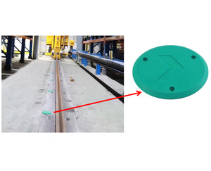 UTG-80 UHF RFID AGV แท็กติดตั้งบนพื้นสำหรับระบุตำแหน่งในคลังสินค้าอัตโนมัติ รองรับน้ำหนักได้ถึง 3 ตัน พร้อมตัวเลือก NFC กันน้ำ ขนาดเล็ก - Product Image 5