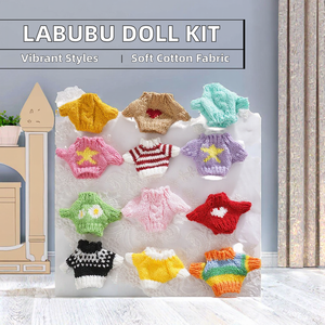 2025 Mini para <span class=keywords><strong>ropa</strong></span> de <span class=keywords><strong>muñeca</strong></span> y accesorios DIY Compatible Mini estilo de juguete <span class=keywords><strong>ropa</strong></span> para muñecas - Product Image 3