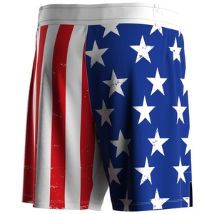 Pantalones Cortos de Entrenamiento Elite High-Tech Nation con Detalles Inspirados en la Bandera, Material Elástico Ligero y Funcionalidad de Secado Rápido - Product Image 3