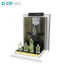 ที่ตั้งโชว์เครื่องสำอางอะคริลิคไฟ LED เป็นมิตรต่อสิ่งแวดล้อม DSP สำหรับโรงงานเวียดนามผลิตภัณฑ์ดูแลผิวเครื่องสำอาง - Product Image 1