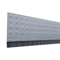 Réservoir d'eau de 100 000 litres, grande taille, en acier inoxydable, réservoir d'eau potable modulaire SUS304 pour l'eau potable et le stockage d'eau incendie