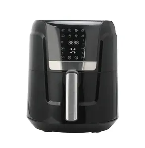 Air fryer basket power off memory 5 liters large capacity temperature time adjustable hot air all baking machine