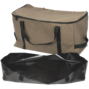 Sac de rangement pour barbecue en toile de 96 L, 16 oz, grand, pour le camping en plein air - Product Image 3