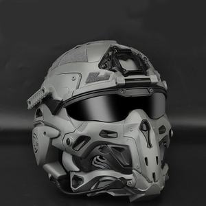 Chengzhiタクティカルヘルメットブラックカスタム保護ゲーム機器プラスチックABS安全ヘルメット - Product Image 5