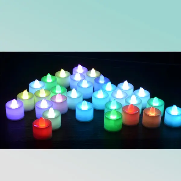 Hot Bán Sinh Thái Thân Thiện Glowing LED Nến Sinh Nhật Từ Trung Quốc Nhà Cung Cấp Delong