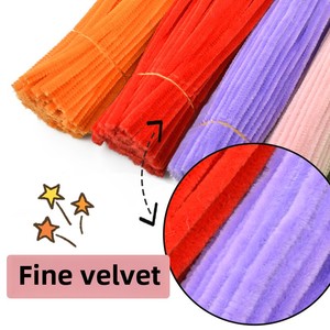 ชุดวัสดุทำมาการองสีสันสดใสแบบ DIY ขายส่ง พร้อมก้านพับได้และดอกไม้กำมะหยี่เสมือนจริงสำหรับตกแต่งงานปาร์ตี้ - Product Image 3