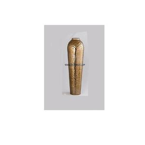 Aluminio Fancy Nuevo diseño Decoración Lujo Gargantas transparentes Material de lujo Florero Decoración para el hogar Balcón Florero de exhibición de flores - Product Image 4